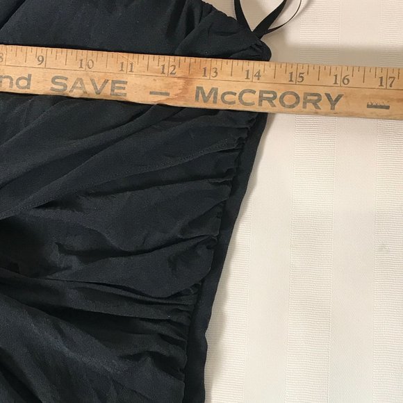 HP**Bebe- Strapless Twist Black Top Size XS - Picture 11 of 12